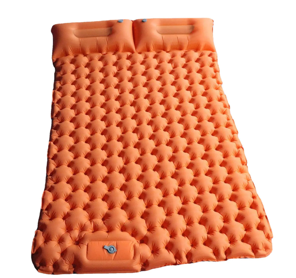 Matelas de Camping Gonflable Double - Confort Extérieur pour 2 Personnes
