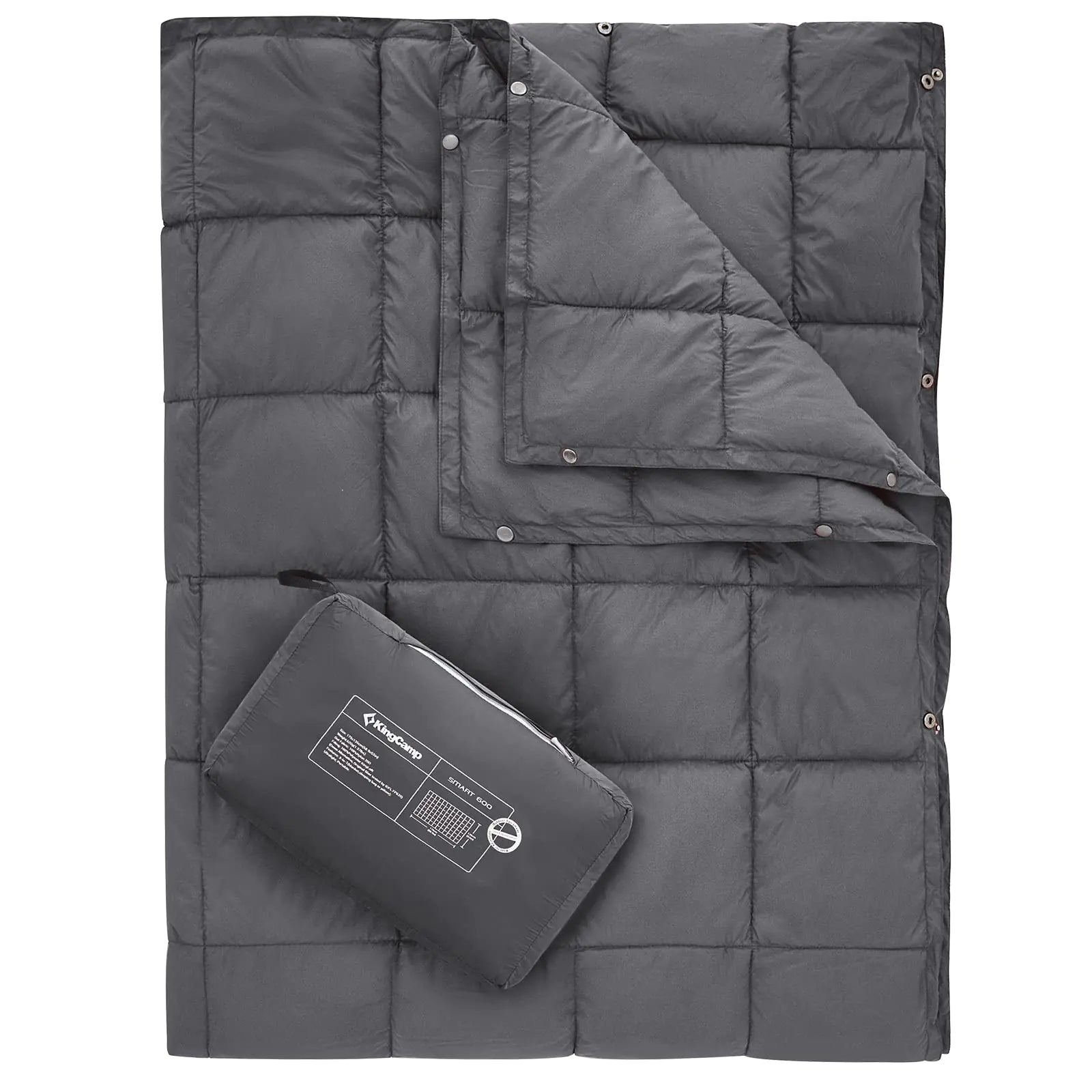 Couverture de Camping Légère et Multifonctionnelle KingCamp