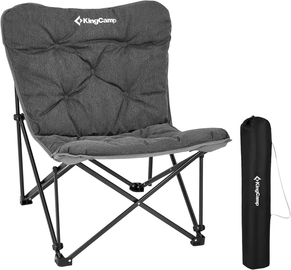 Chaise de Camping Surdimensionnée KingCamp Papillon XL - Rembourrée 300 lbs