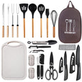 Set de Cuisine Camping Silicone Pansyling - Accessoires Essentiels avec Sac