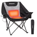 Chaise de Camping Chauffante Pliante KingCamp - Confort 4 Saisons